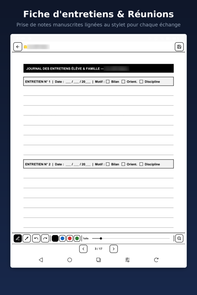 blank